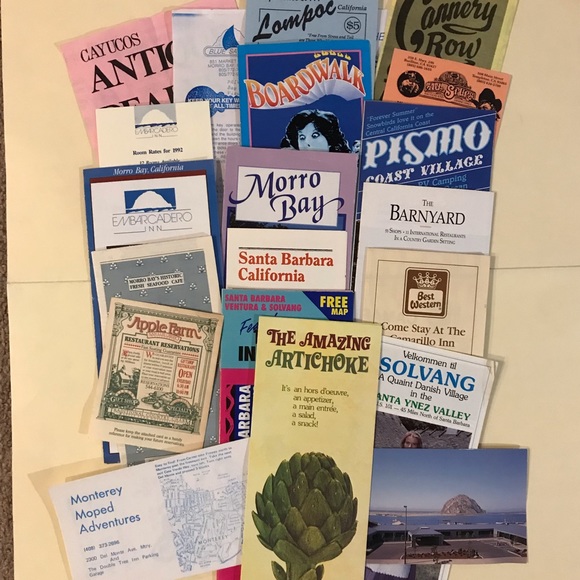 VINTAGE 1990s California Travel Brochures - Picture 1 of 12